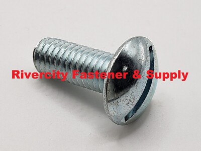 3/8-16x1 Serrated Truss Head Machine Screws 3/8x16 x 1 Bolts 3/8x1