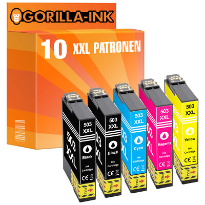 Patronen für Epson 503XL WorkForce WF-2960 DWF WF-2965 DWF WF-2960 XXL