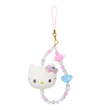 Sanrio Hello Kitty Face Mascot Strap rainbow Japan NEW Sanrio Characters