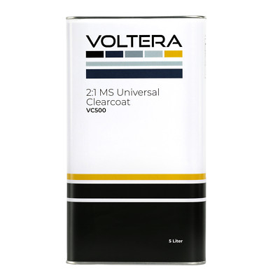 Voltera  VC500 2:1 MS Universal Clearcoat, 5 Liter, Professional Auto Clear Coat