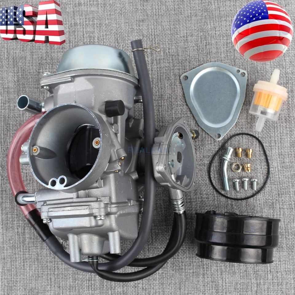 Carburador carburador para Yamaha Grizzly 600 660 YFM600 YFM660 ATV 1998-2001 1999 2000 Foto 2 de 4