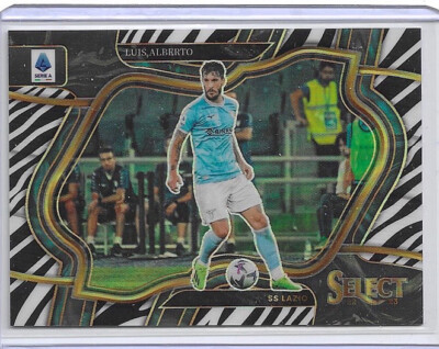 2022-23 Panini Select Serie A LUIS ALBERTO Zebra Field Level SS
