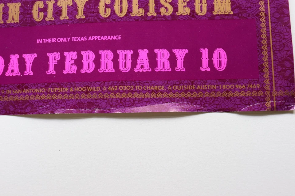 Jane's Addiction Austin Texas 1991 Lithograph Poster Jagmo - Image 2 of 4