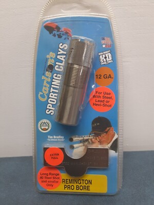 Carlson's Sporting Clays Choke Tube/Extra Full/12 gauge/Fits Remington Pro Bore