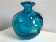 MICHAEL HARRIS MDINA 'PULLED EAR' GLASS VASE