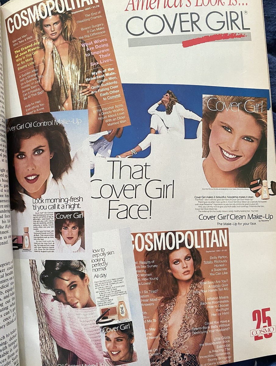 Vintage Cosmopolitan Magazine Big September Issue 1990 Yasmin 90s