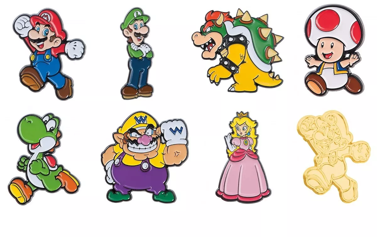 Pin en Mario characters