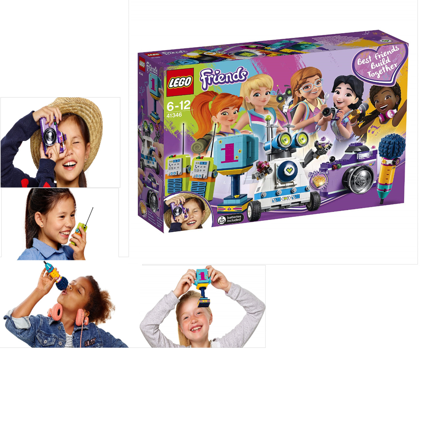 LEGO Friends 41346 Freundschafts-Box Pokal Kamera Roboter Funkgeräte MikrofonNEU - Bild 6