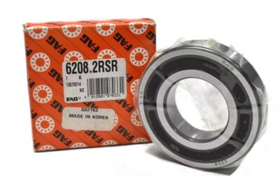 Cuscinetti A Sfera 6208-2rs-fag 40x80x18 Mm - Foto 7