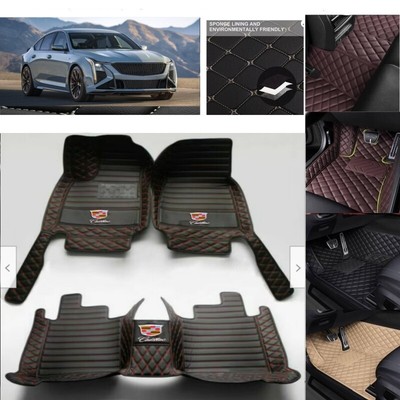 Automatten Nach Maß für Cadillac CT4 CT5 CT6 Deville DTS  Fußmatten Bj.2000-2025