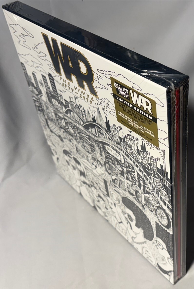 LP WAR The Vinyl 1977-1994 (5LPs VINYL BOX SET, RSD BF 2024) NEW
