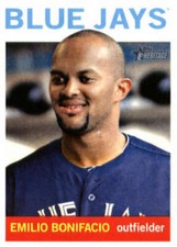 2013 Topps Heritage Emilio Bonifacio #172 Baseball DNA Games