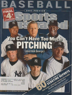 Sports Illustrated Final 4 Countdown , 2003 Basseball Preview March 2003 KL5538