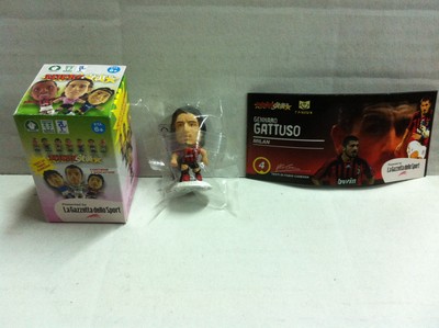 Microstars Serie 2 Légende Weah Milan AC – Carte Verte + Fanbuk, 2007, Corinthian
