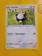 Snorlax 109/159 Pokemon SWSH: Crown Zenith Regular - NM on eBay