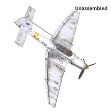 Unassembled Paper Model 1:33 German Ju-87 D-3 Junkers Dive Bomber Aircraft Plane