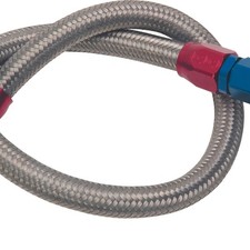 Edelbrock Fuel Line 8123 Pump To Carb Fuel Line -06an Braided Ss For Chevy Edelbrock Fuel Line 8123 Pump To Carb Fuel Line -06an Braided Ss For Chevy