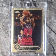 Topps 2023-24 Gold RaiQuan Gray Austin Spurs One of One 1/1 Basketball