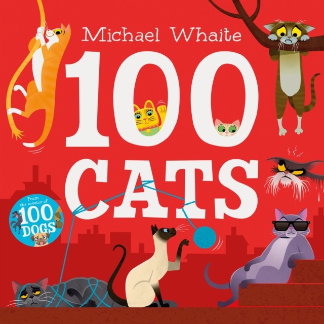 100 Cats by Michael Whaite (Paperback Book)