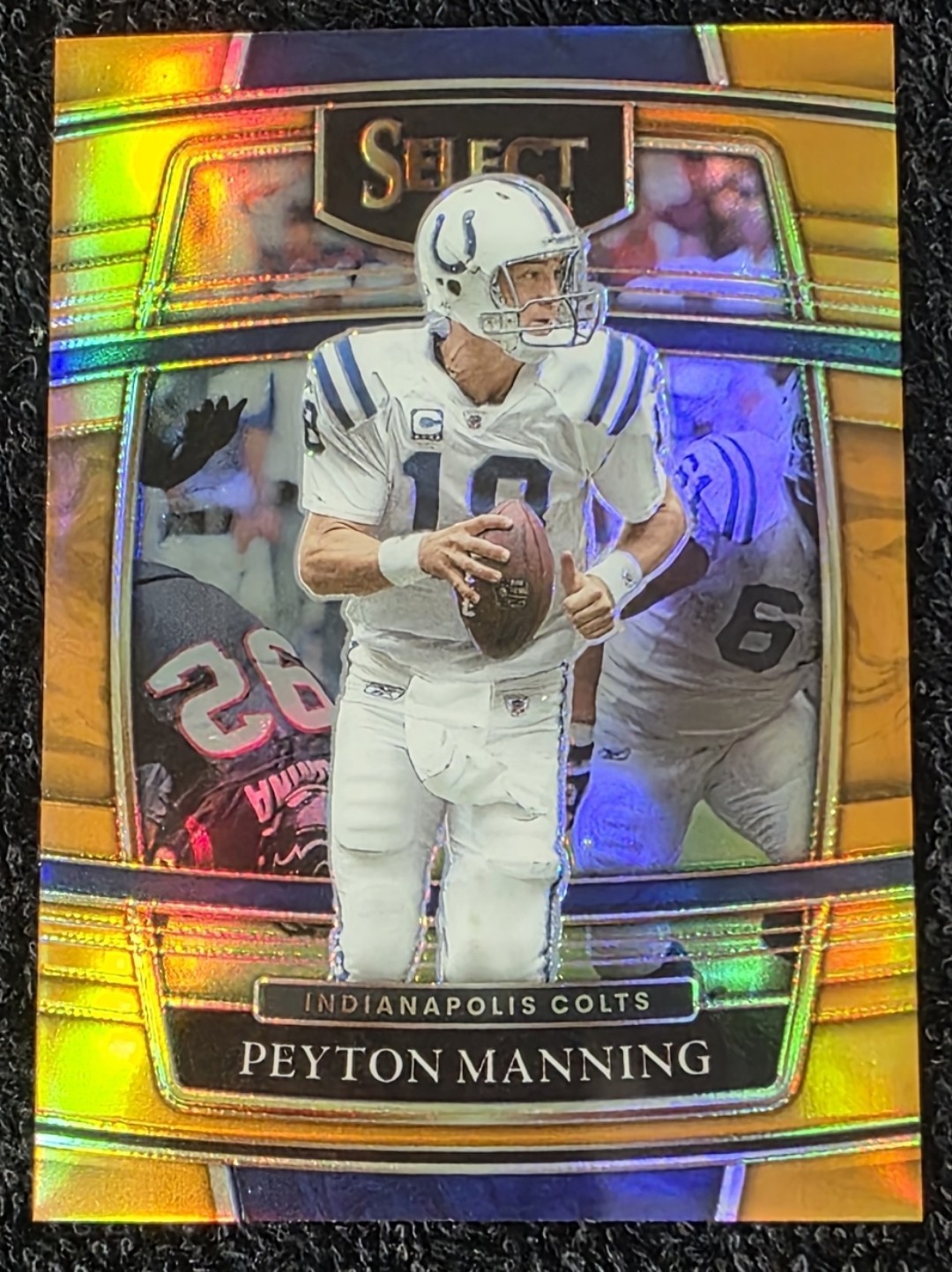 🔥2021 Select Prizm Orange #35 Peyton Manning COLTS /49 📈📈🔥🔥