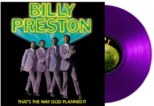 Billy Preston - That's The Way God Planned It [Used Very Good Vinyl LP] Colored