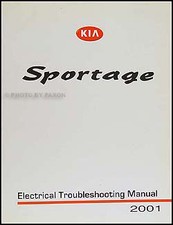 2001 Kia Sportage Electrical Troubleshooting Manual Wiring Diagram