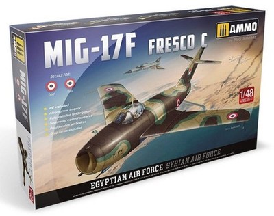 AMMO MIG8511 1:48 Mikoyan MiG-17F Fresco C (Egyptian Air Force, Syrian Air Force