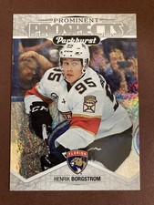 2018-19 Parkhurst Prominent Prospects Henrik Borgstrom Florida Panthers #PP-10