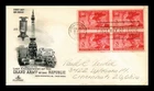 Dr Jim Stamps Scott 985 Grand Army Of The Republic Block Artcraft Cachet Fdc