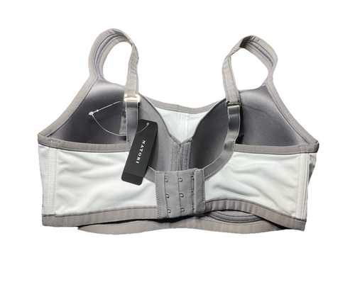 Natori Yogi Sports Bra 731050 - White/Grey - Picture 3 of 4
