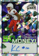 2025 LEAF METAL FOOTBALL  KEVIN 