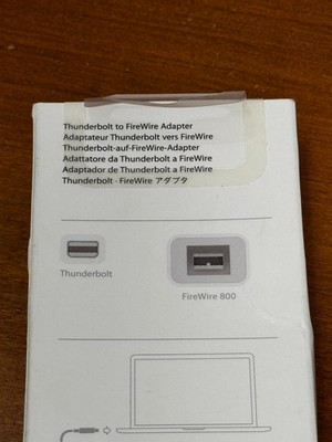 Apple (MD464ZM/A) FireWire 800 To 400 Adapter for sale online | eBay