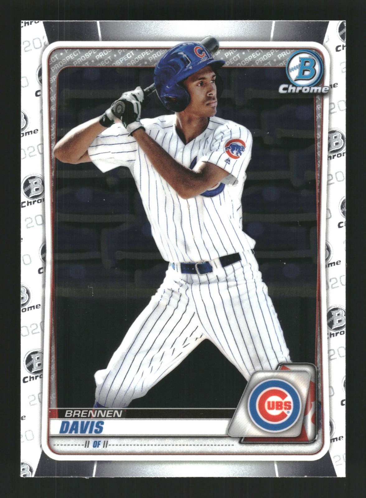 Brennen Davis 2020 Bowman #BCP-141 Chrome Prospects Chicago Cubs
