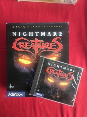 NIGHTMARE CREATURES Factory Sealed  by ACTIVISION (PC, 1997) 