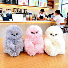 Mirumi AI Interactive Owl Plush Toy Speech Repeating Singing Bag Pendant