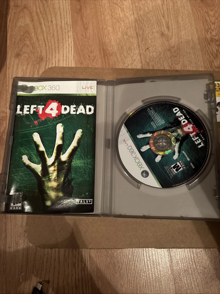 Left 4 Dead 1 Goty CIB and Left For Dead 2 CIB Xbox 360 Tested Free Shipping - Image 4 of 4
