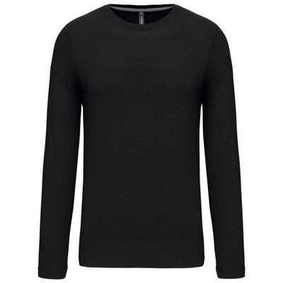 Kariban Herren Langarm Rundhals T-Shirt K359 - Enzyme washed for extra