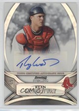 2010 Bowman Sterling Prospects Refractor 165/199 Ryan Lavarnway #BSP-RL Auto 5qi