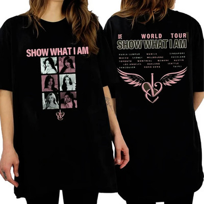 Vintage IVE World Tour Shirt 2026, IVE Show What I Am Tour T-shirt for Kpop Fans
