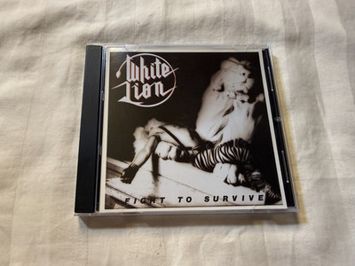 White Lion Fight To Survive CD 1987 Grand Slam 1st US Release 80s Hair OOP RARE