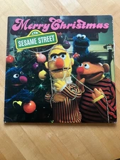 Merry Christmas From Sesame Street LP  1975 Pressing  VG