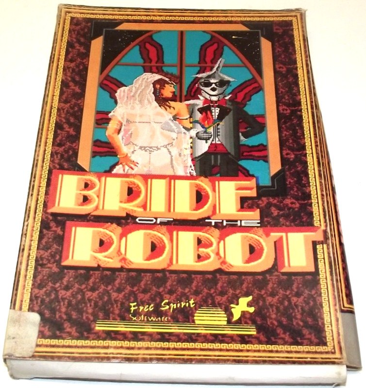 Bride of the Robot (Atari ST) COMPLETE IN BOX Free Spirit Software Brad Stallion