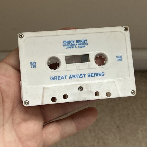 CHUCK BERRY "Great Artist Series" SEALED Cassette Tape Gas GAS-726 Rock N Roll - Bild 4 von 5