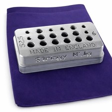 Guitar Project- Drilling Ferrule Guide Template Jig, Hard tail thru/through body