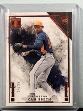 2025 Panini Impeccable Cam Smith  54 / 99 Rookie RC Houston Astros
