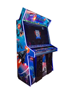 Alan-1 and Atari Asteroids Recharged Deluxe 3-Player