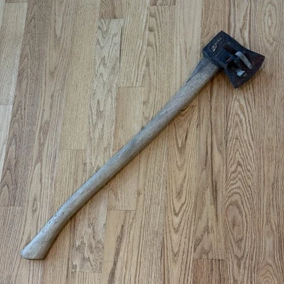 Vintage Chopper 1 USA Mechanical Splitting Axe Maul Pat 4044808 34in - Image 1 of 4