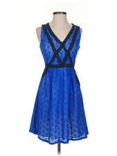 Marc by Marc Jacobs Women Blue Cocktail Dress 0