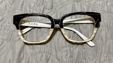 L.A.M.B. Womens Eyeglasses LA010 Black And Bo...