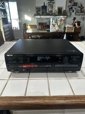 Vintage CD Recorder Philips CDR 785 DISC 3 CD PLAYER No Remote.